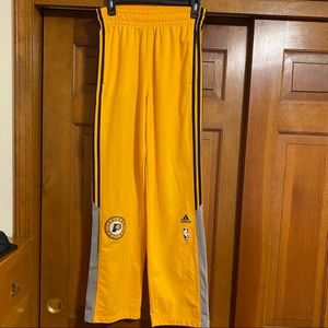 Gold Indiana Pacers NBA Sweatpants